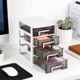 thumbnail image 4 of DEEPCRAFF Multi Layer Storage Cabinet Plastic Furniture with Modular Drawer Design for Office Use, 4 of 7