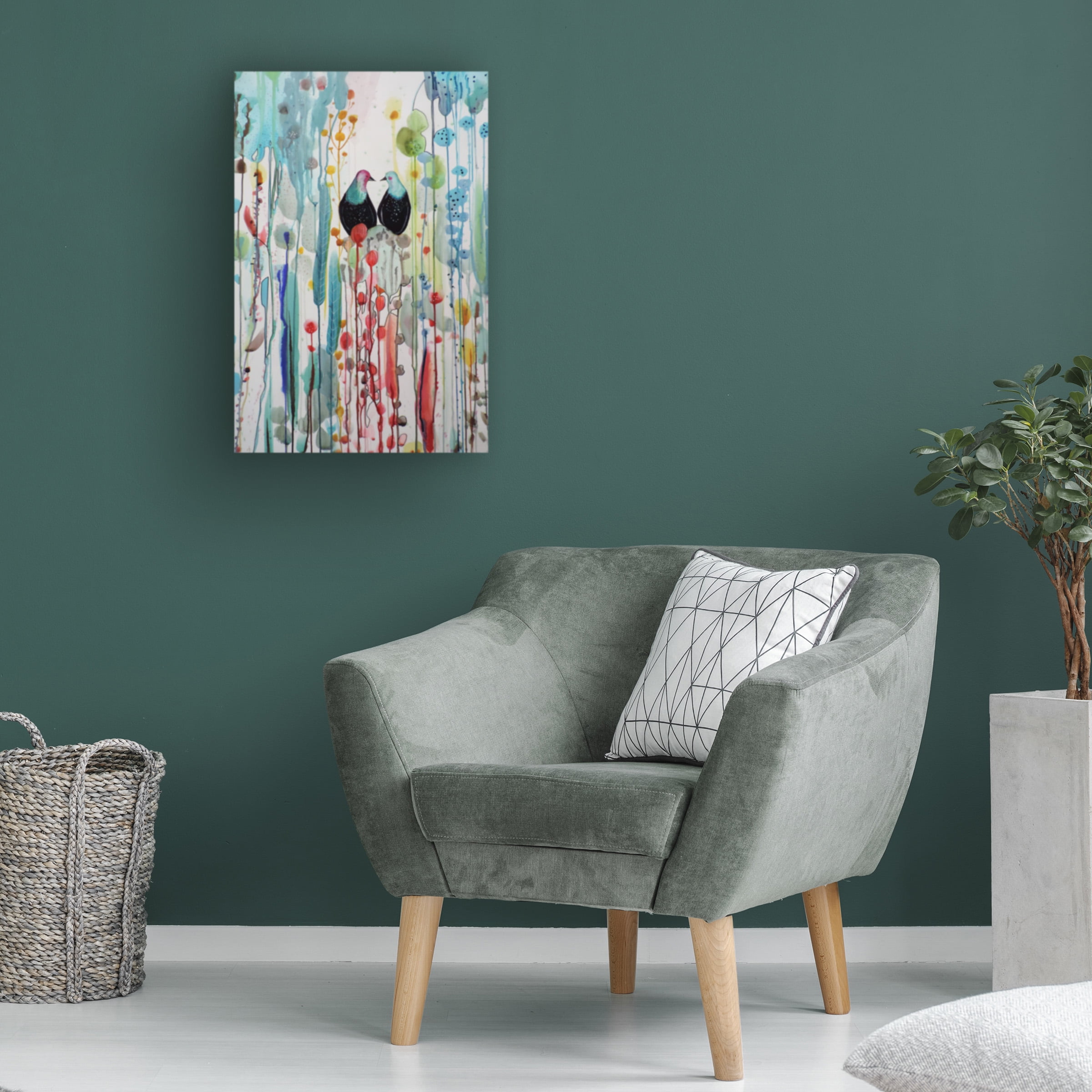 Sylvie Demers 'La Belle Histoire' Canvas Art