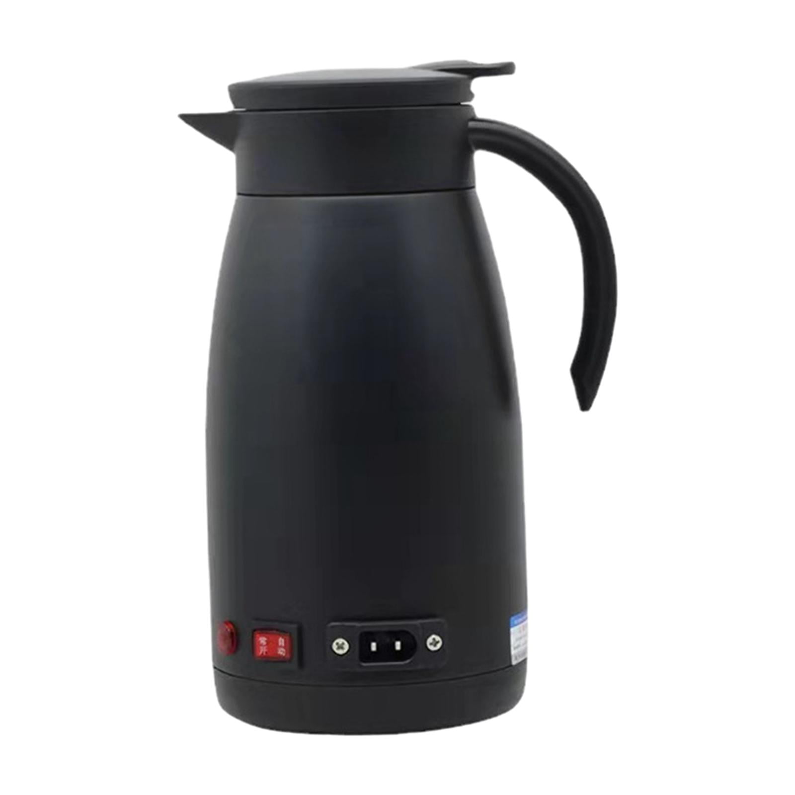 Fiocias 12V 24V Car Kettle, Travel Portable Electric Tea Coffee Kettle Water Boiler and