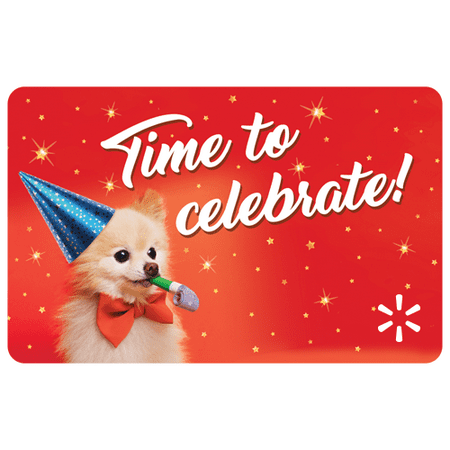 Celebration Time Walmart eGift Card