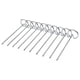 thumbnail image 1 of 10x brochetas para freidora de aire, brochetas reutilizables para pollo, superficie lisa, brochetas duraderas para barbacoa, palos para brochetas DYNWAVEMX Brochetas De Kebab, 1 of 8