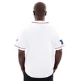 thumbnail image 2 of Men's-Starter  White Washington Commanders Relay Full-Button Baseball Jersey, 2 of 2