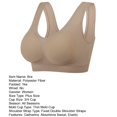 thumbnail image 7 of Primegos Women Bra Push-up Wire-free Elastic Great Support Anti-snagging Sport Bra Moisture-Wicking Daily Wear Bra, 7 of 7