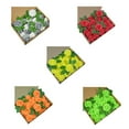 thumbnail image 3 of Ensemble de 25 Fleurs Artificielles Fausses Roses Bouquets Décoratifs pour Mariage Baby Shower Centres de Table Floraux Rouges, 3 of 7