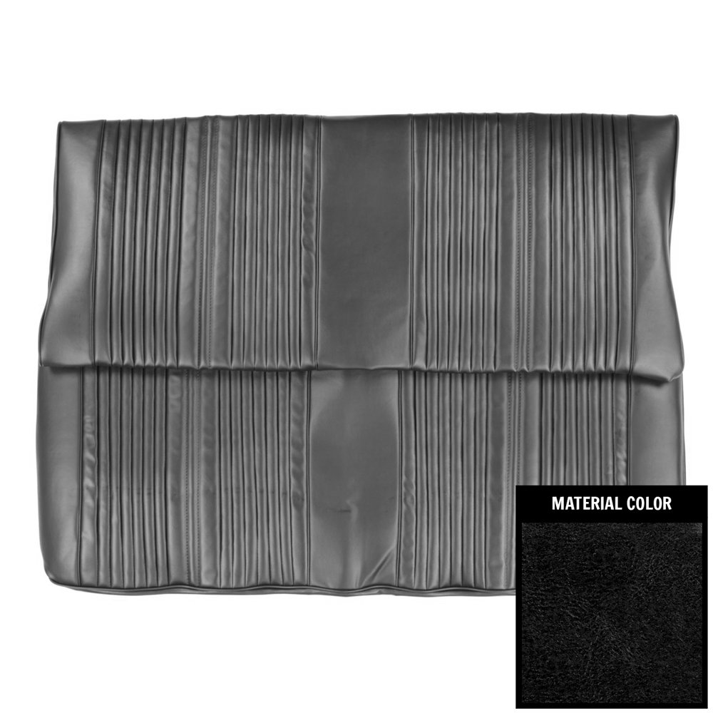 1965 Oldsmobile Cutlass Sport Hardtop Black Rear Bench Seat Cover