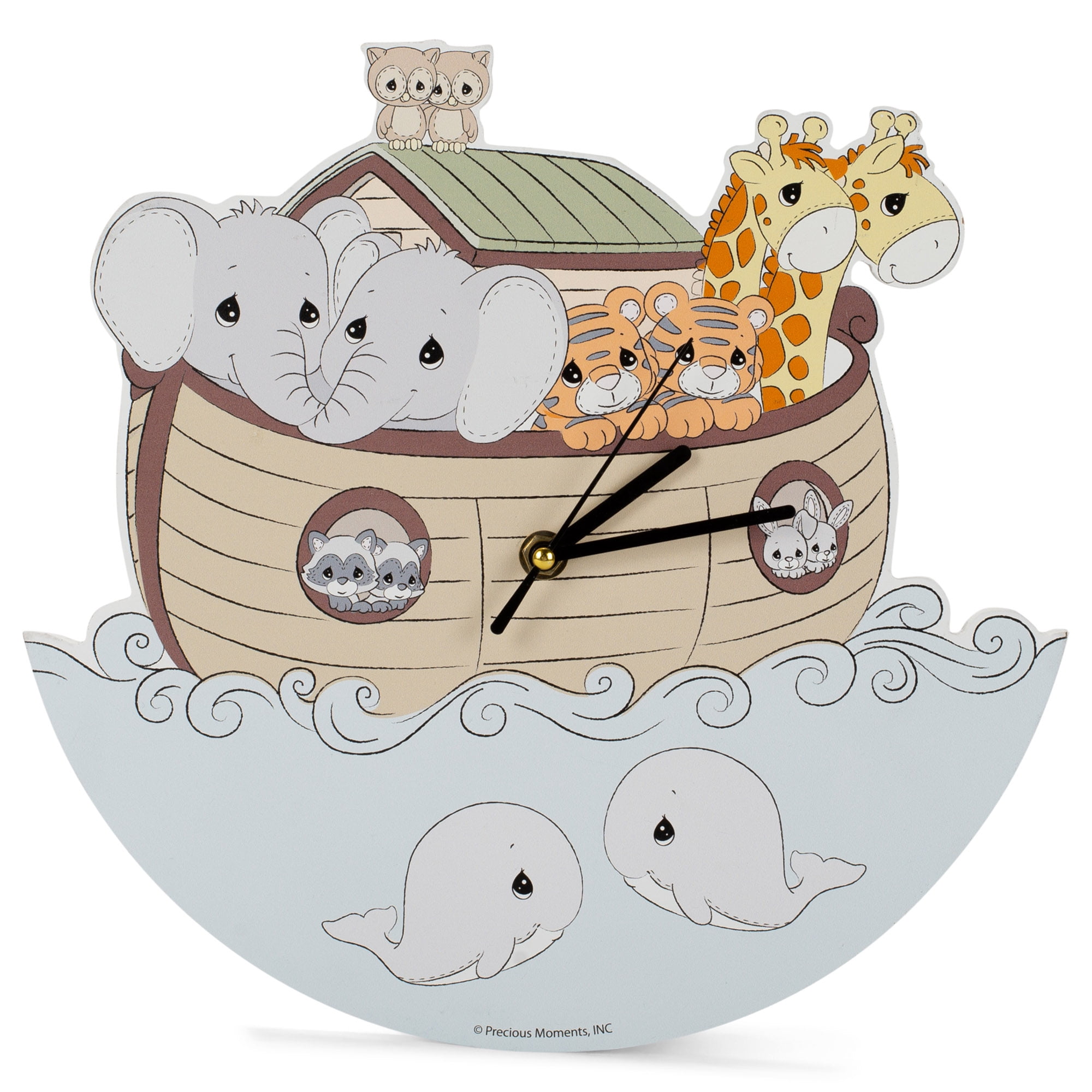 Mark Feldstein & Associates Precious Moments Noah's Ark Soft Pastel 11 x 11 MDF Wood Hanging Wall photo Mark Feldstein & Associates Precious Moments Noah's Ark Soft Pastel 11 x 11 MDF Wood Hanging Wall