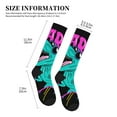 thumbnail image 2 of Lsque Rex Dinosaur With Sunglasses Pattern Sport Compression Socks for Men & Women 15-20 mmHg Knee High Nurse Pregnant Running Medical and Travel Athletic, 2 of 6