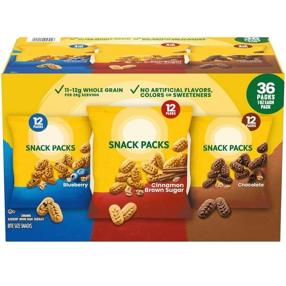 belVita Bites Breakfast Biscuits Variety Pack, 1 oz., 36 pk.2.25lb