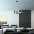 thumbnail image 2 of Livex Lighting - Denmark - 8 Light Chandelier in Mid Century Modern Style - 28, 2 of 12