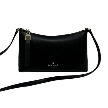 Kate Spade Saffiano Leather Sadie Black Crossbody Bag KE594 $259