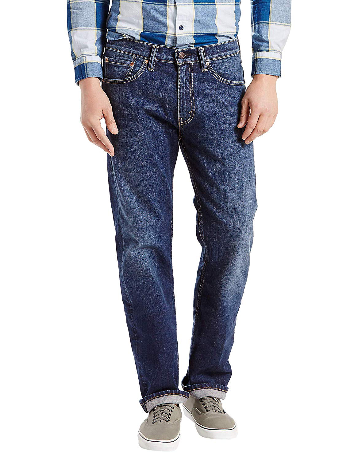 Levi's Men's 505 Regular Fit Jean, Hawker-Stretch, 33 30 | Walmart Canada