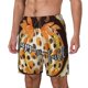 thumbnail image 1 of Balery Fall Farmhouse Pumpkins Bañador para hombre, shorts de playa de secado rápido con entrepierna y forro de compresión-Large, 1 of 6