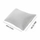 thumbnail image 3 of Protector de almohada de poliéster - Impermeable, transpirable, funda de almohada resistente al sudor, 40x60cm, blanca o gris, 3 of 8