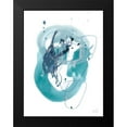 thumbnail image 2 of Vess, June Erica 19x24 Black Modern Framed Museum Art Print Titled - Aqua Orbit IV, 2 of 5