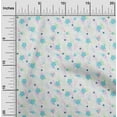 thumbnail image 1 of oneOone Polyester Lycra Fabric Dot & Flower Floral Fabric Prints by Yard 56 Inch Wide, 1 of 4