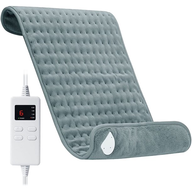 Almohadilla eléctrica, manta eléctrica con 6 niveles de calor, 4 modos de temporizador, manta térmica que alivia la fatiga y el dolor, cómoda y suave, 30 * 60 cm esquí esquí Gafas de esquí