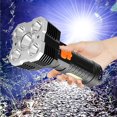 thumbnail image 1 of Accesorios para acampar Gnobogi, suministros para senderismo, linterna LED para exteriores, portátil, para el hogar, COB, luz lateral, carga, iluminación, linterna eléctrica, luz potente, liquidación, 1 of 8