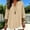 A2-Beige, variant on 3/4 Length Sleeve Womens Tops Plus Size Summer Tops Work Tops Women's Oversized T-Shirts Linen Shirts Vacation Outfits Cotton Linen Tops Womens Tops Womens Linen Tops Quarter Sleeve Tops Beige L