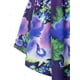 thumbnail image 4 of Más el tamaño de la impresión floral del botón sin mangas Rosegal  Camisetas sin mangas de talla grande, 4 of 5