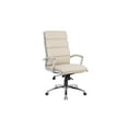 thumbnail image 2 of Boss Office Products CaressoftPlus Upholstered Vinyl Chair w/ Metal Arm in Beige, 2 of 5