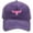 Purple, variant on AJGRHE Unisex Cancer Awareness Ribbon Embroidered Baseball Caps Outdoor Sports Hop Hats Daily Wear Adjustable Purple One Size