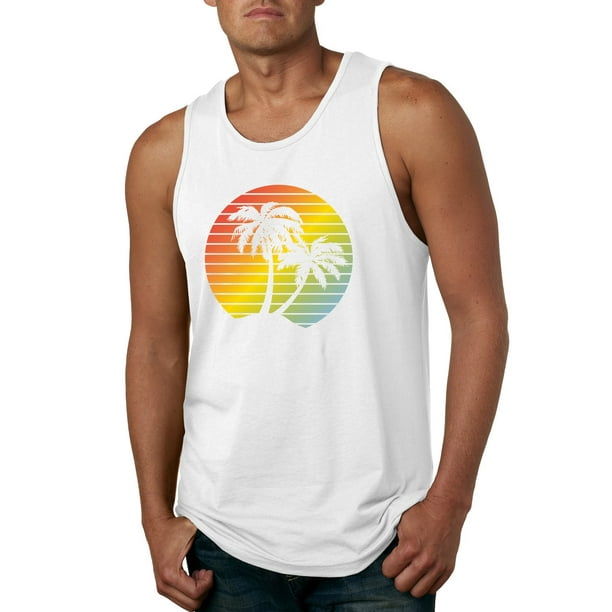 Wild Bobby - Two Coconut Palm Trees Beach Sunset | Mens Pop Culture ...