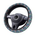 thumbnail image 4 of Fotbe Colorful Flowers for Steering Wheel Cover Universal 15 in Car Accessories for Men Women,Steering Wheel Protector Comfortable Protective Case for SUV Sedan Decor, 4 of 8