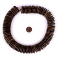 thumbnail image 2 of The Bead Chest Chocolate Disk Coconut Shell Beads (25mm), 2 of 4