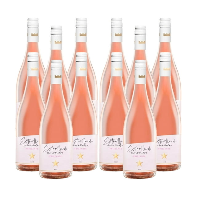 Pack De 12 Vino Rosado Frizzante Estrella De Murviedro Rose 750Ml