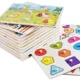 thumbnail image 4 of Tablero de madera para agarrar para bebés, reconocimiento de números, letras y formas, rompecabezas para niños, juguetes educativos para la primera infancia, Montessori Learning TMZ, 4 of 5