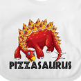 thumbnail image 4 of Inktastic Pizzasaurus Boys or Girls Baby Bib, 4 of 4