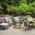 thumbnail image 5 of ARDEN Olefin Outdoor Deep Seat Cushion Set (2-Pack), 24 in x 24 in, Weather-Proof, Rain-Proof, Fade Resistant Patio Cushion for Chair, Sofa, and Couch Paloma Woven Texture, 5 of 9