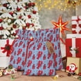 thumbnail image 6 of Naloa Cartoon Lobsters 2 Drawstring Christmas Bags, 3D Xmas Gift Bags, Christmas Wrapping Bags, Xmas Goodie Bags, Treat Pouch Bags, Party Favor Bags-Medium, 6 of 9
