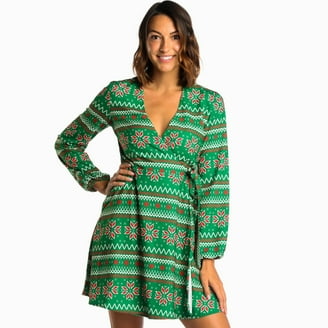green elf sweater dress No Boundaries Juniors' Elf Christmas Dress, Women's, Size: Small, Green