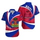 thumbnail image 3 of Camisas hawaianas con estampado 3D para hombre, aniversario de la independencia de Haití, camisas con escudo de armas y bandera de Ayiti, blusas casuales de moda para mujer, 3 of 5