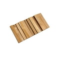 thumbnail image 6 of Wall!Supply 0.79 in. x 7.09 in. x 14.17 in. Ultra-Wood Teak Natural Jointless Vertical Wall Paneling (16-Pack), 6 of 6