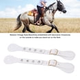 thumbnail image 3 of Set of 2 Spur Straps for Cowboy, Men and Women's Boots Equipment, Rodeo, Equestrian, Synthetic Leather with Rhinestone Decorated, Handmade  Accessories, 3 of 7