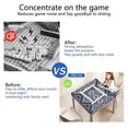 thumbnail image 5 of Classic Boho Pattern Extra Large Non-Slip Mahjong Mat 31.5 Inch Square Rubber Playing Pad with Quiet Design for Tiles Card Games and Board Game Nights, 5 of 7