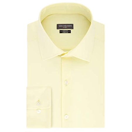 Men's Slim-Fit Flex Collar Short-Sleeve Dress Shirt