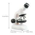 thumbnail image 5 of 1200X Microscope - 8.9 x 7.1 x 3.9in, Science Kit with Slides & DIY Tools for STEM Learning & Home Experiments, 5 of 6