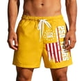 thumbnail image 4 of Mens Swim Trunks USA Independence Day Patriotic 4th of July 250th Anniversary Beach Shorts Quick Dry Board Shorts, 4 of 4