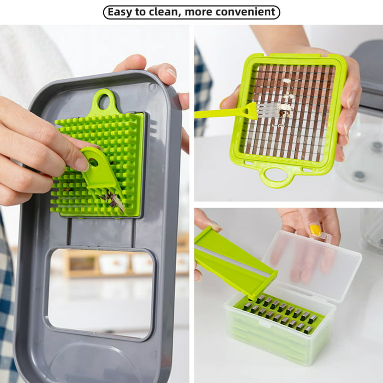 Dropship 1 Set Stainless Steel Vegetable Slicer With 5 Blades Adjustable  Mandoline Slicer Professional Vegetable Grater Onion Graters Potato Grater  Kitchen Accessories to Sell Online at a Lower Price