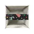 thumbnail image 5 of POLERO PU Leather Waterproof Tissue Box Holder Green Red Christmas, Square Napkin Facial Tissues Boxes Dispenser, Home Office Car Tissue Holder Decorative Container with Metal Button, 5 of 7