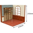 thumbnail image 4 of HUGFEGWE Backdrop Scene Model Display Scene Accessories Scene Display Collection Background for Action Figures , Tea House CA919-149748, 4 of 7