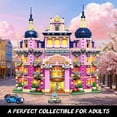 thumbnail image 4 of HOGOKIDS Pinkspire Manor Building Set with LED Lights, 1815 Pcs Romantic Princess Castle Architecture, Large Dream House Construction Toy, Ideal Gift for Girls, Teens, and Adults, 4 of 10