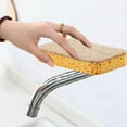 thumbnail image 5 of Hmsavn Scrubbing Brushes Sponge Handle Natural Wood Pulp Sponge Brushes Double-side Oil Dishwashing Sponges Brushes Kitchen Cleaning Sponge Brushes Block Kitchen Cleaning Tool for Household Use, 5 of 9