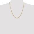 thumbnail image 2 of Auriga Fine Jewelry 14K Yellow Gold 3.0mm Rope Chain Necklace 16inch for Women, 2 of 5
