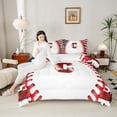 thumbnail image 4 of Manfei Personalized Initial Alphabet C 3 Pieces Queen Comforter Set for Children Kids Boys,Baseball Print Ultra Soft Bedding Sets,Sport Theme Bedding Comforter Set,Ultra Soft Home Decor, 4 of 8