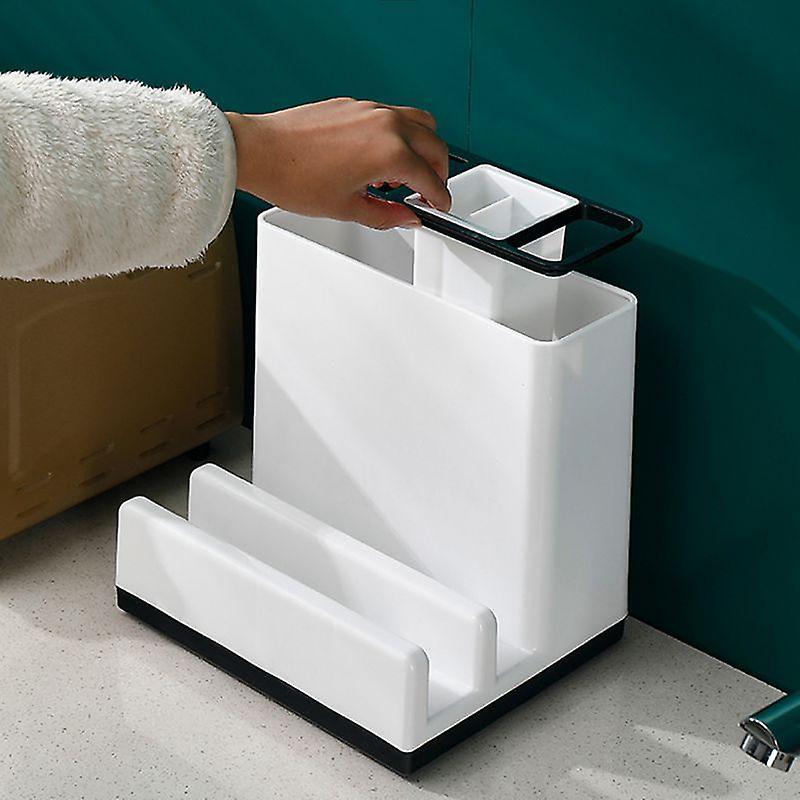 Kitchen Utensil Plastic Scissors Knife Holder Cutting Board Holder