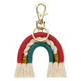 thumbnail image 2 of Llavero de macramé colorido Baoblaze encanto para joyas, 2 of 8